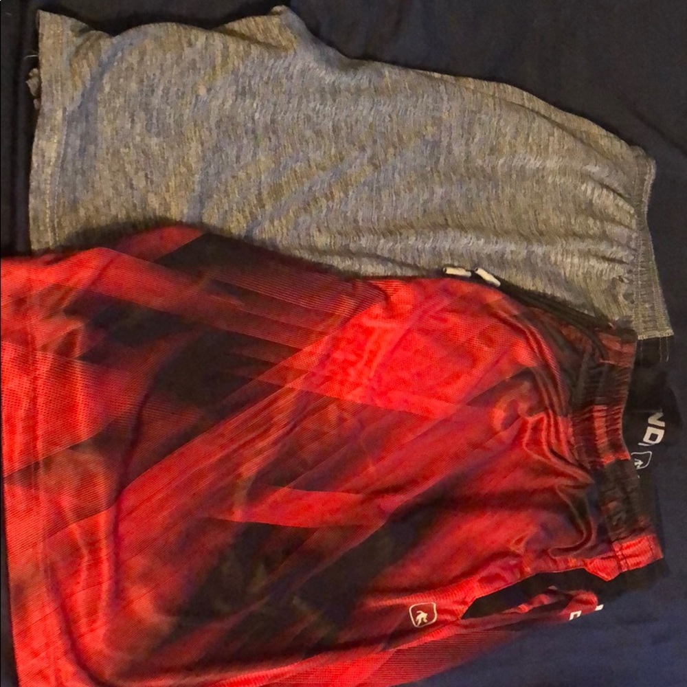 Lot of two basketball shorts